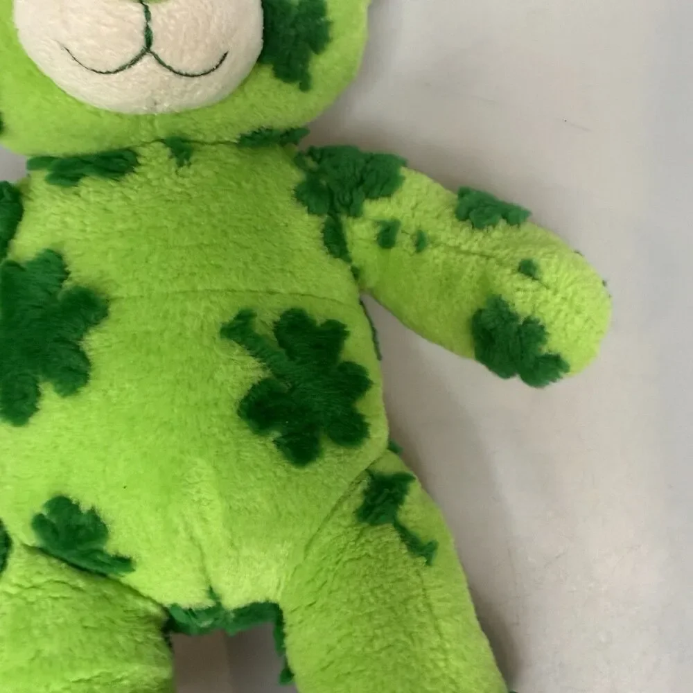 Build-A-Bear 16” Unique St. Patrick's Day Clover Green Plush Stuffed Animal-
